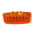 Larson Electronics Larson Electronics CS-A-24LED Amber LED Strobe Light with Back & Base Magnetic Mount; 24 LEDs - 4AA Batteries CS-A-24LED